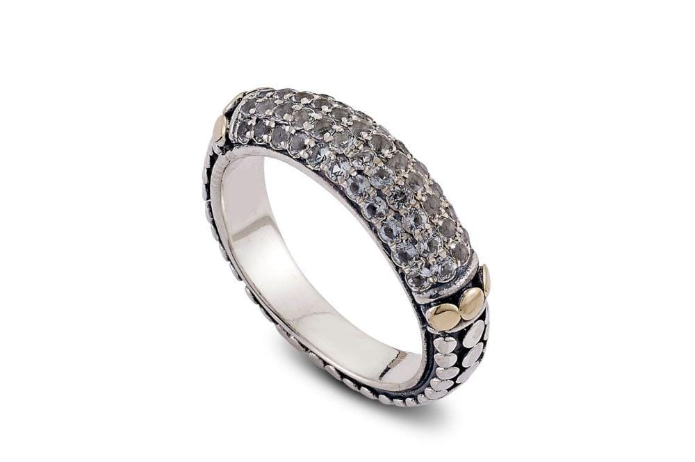 Dewi Sita Ring- White Topaz