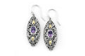 Elea Earrings- Amethyst