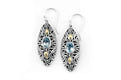 Elea Earrings- Blue Topaz