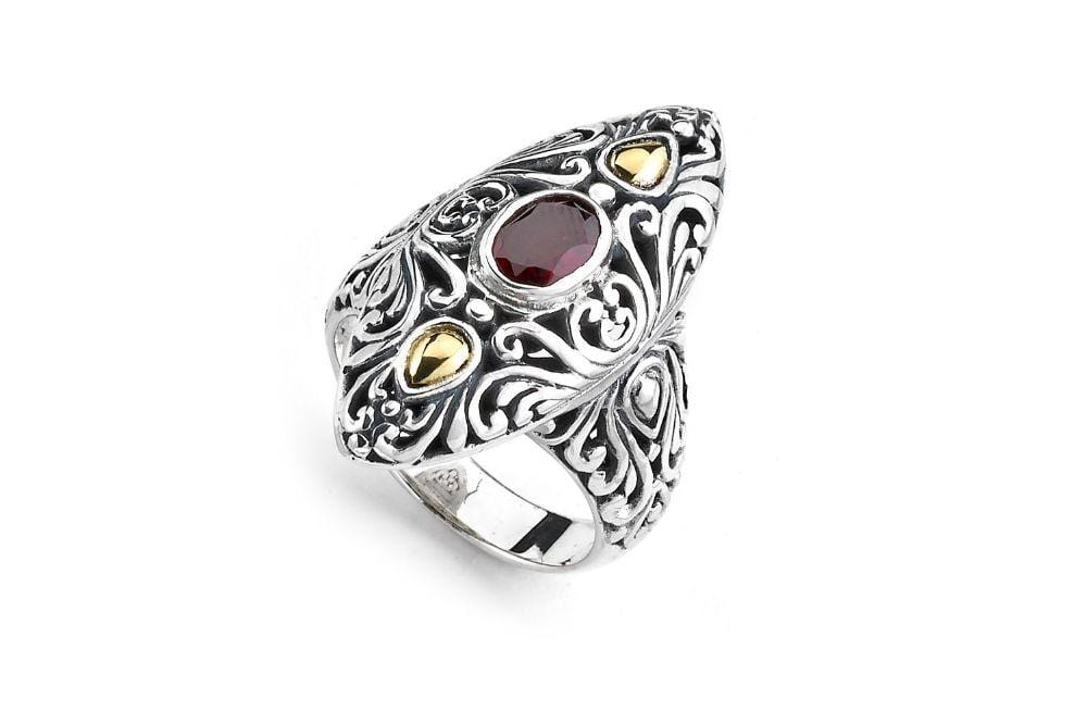 Elea Ring- Garnet