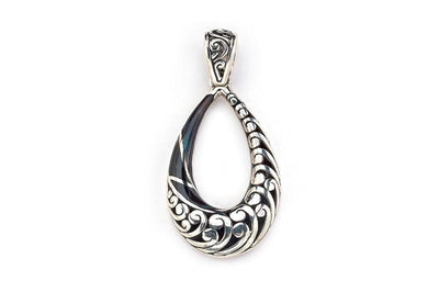 Embrace Pendant- Black Shell