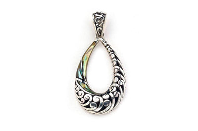 Embrace Pendant- Paua