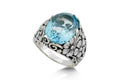 Empung Ring- Blue Topaz