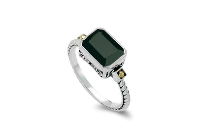 Eirini Ring- Black Spinel