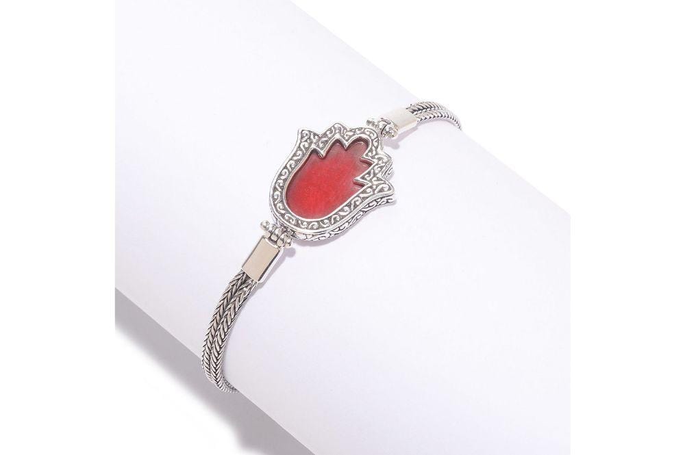 Fatima Bracelet- Coral
