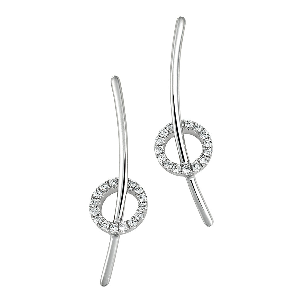 Lab Grown Diamond Fashion Earrings