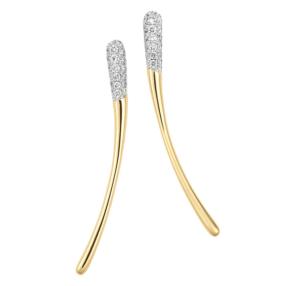 Lab Grown Diamond Fashion Earrings