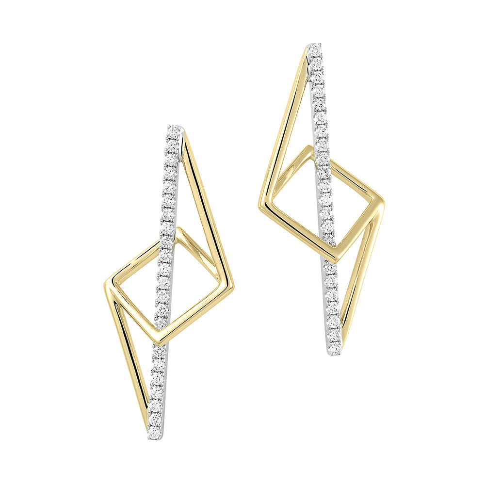 Lab Grown Diamond Fashion Earrings