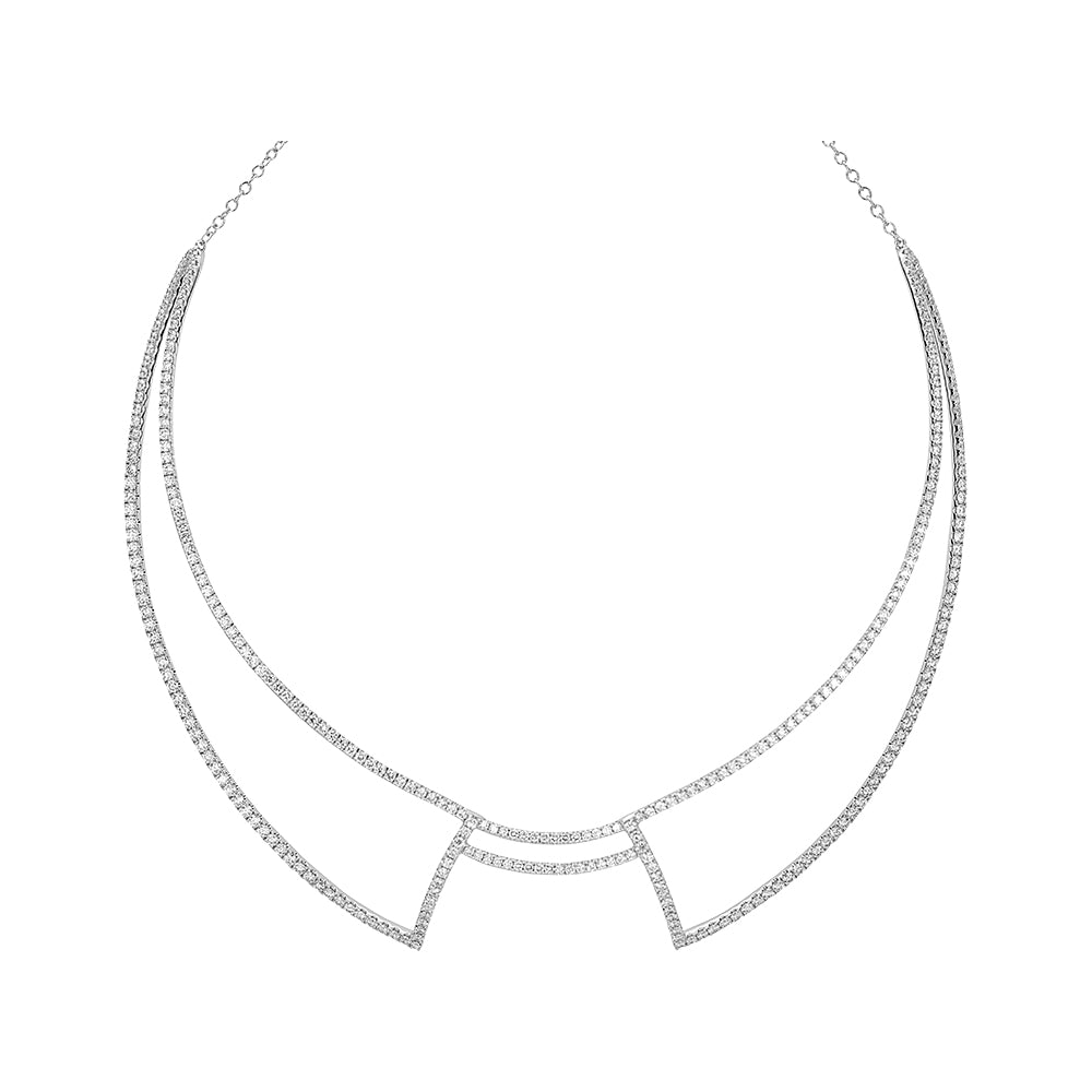 Lab Grown Diamond Fashion Necklace