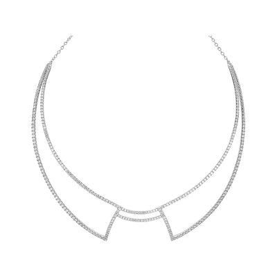 Lab Grown Diamond Fashion Necklace