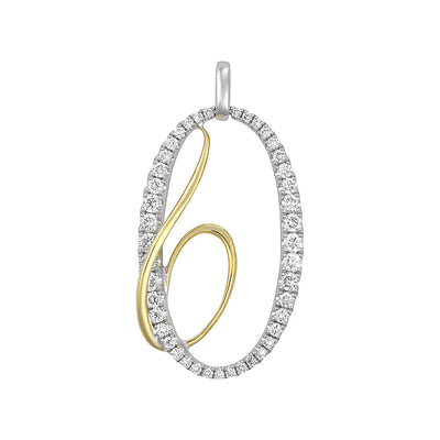 Lab Grown Diamond Anniversary Pendant 6