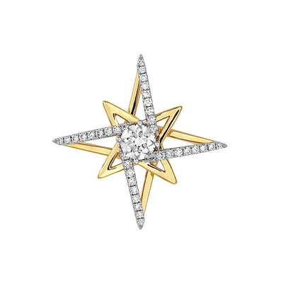 Lab Grown Diamond Star Pendant