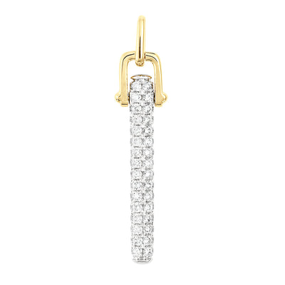 Lab Grown Diamond Fashion Bar Pendant