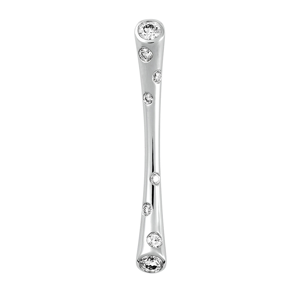 Lab Grown Diamond Fashion Bar Pendant