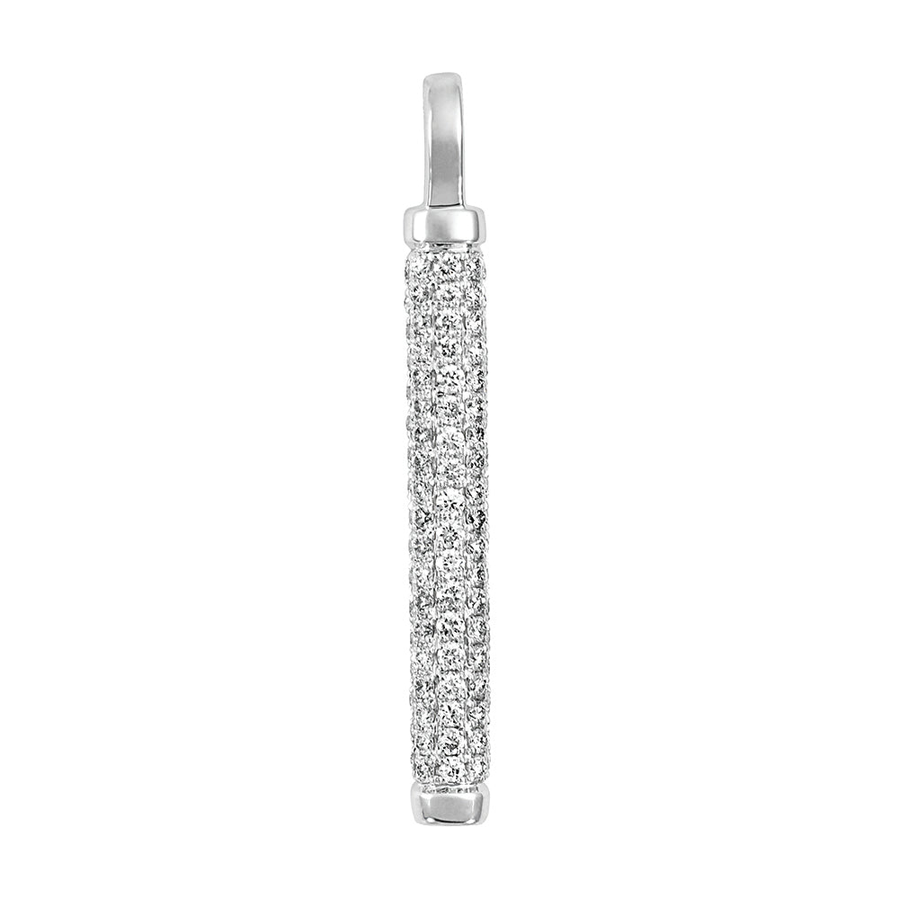 Lab Grown Diamond Fashion Bar Pendant