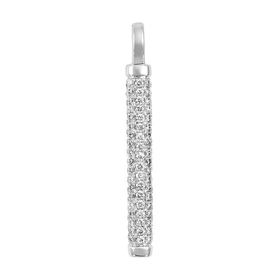 Lab Grown Diamond Fashion Bar Pendant
