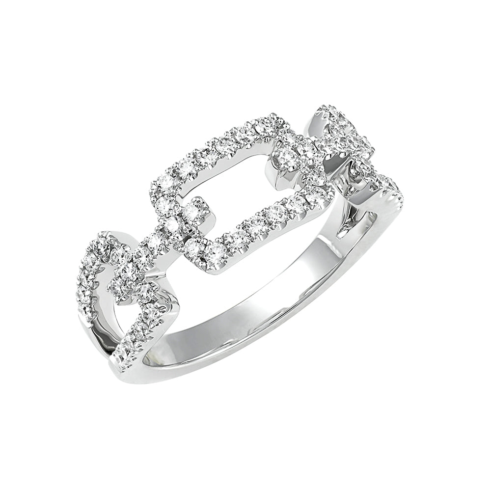 Lab Grown Diamond Fashion Link Ring