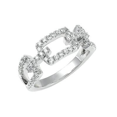 Lab Grown Diamond Fashion Link Ring