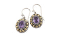 Fiona Earrings- Amethyst