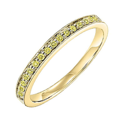 10Kt Yellow Gold Diamond 1/8Ctw Ring
