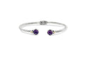 Glow Bangle- Amethyst