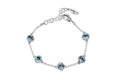 Glow Bracelet- Blue Topaz