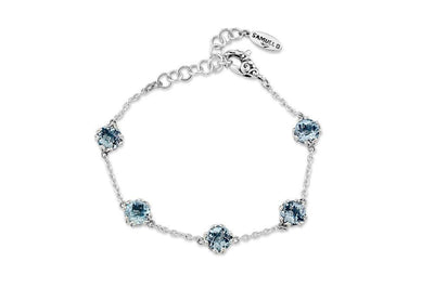 Glow Bracelet- Blue Topaz