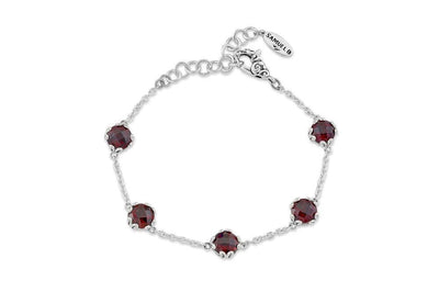 Glow Bracelet- Garnet