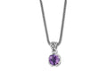 Glow Necklace- Amethyst
