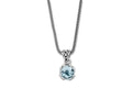 Glow Necklace- Blue Topaz