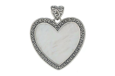 Heart Reef Pendant- Mother Of Pearl