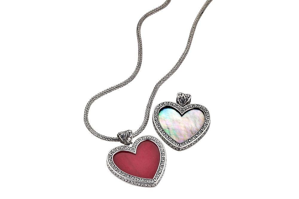 Heart Reef Pendant- Mother Of Pearl