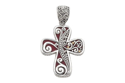 Heaven Sent Pendant- Coral