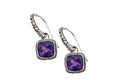 Honesty Earrings- Amethyst