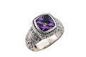 Honesty Ring- Amethyst