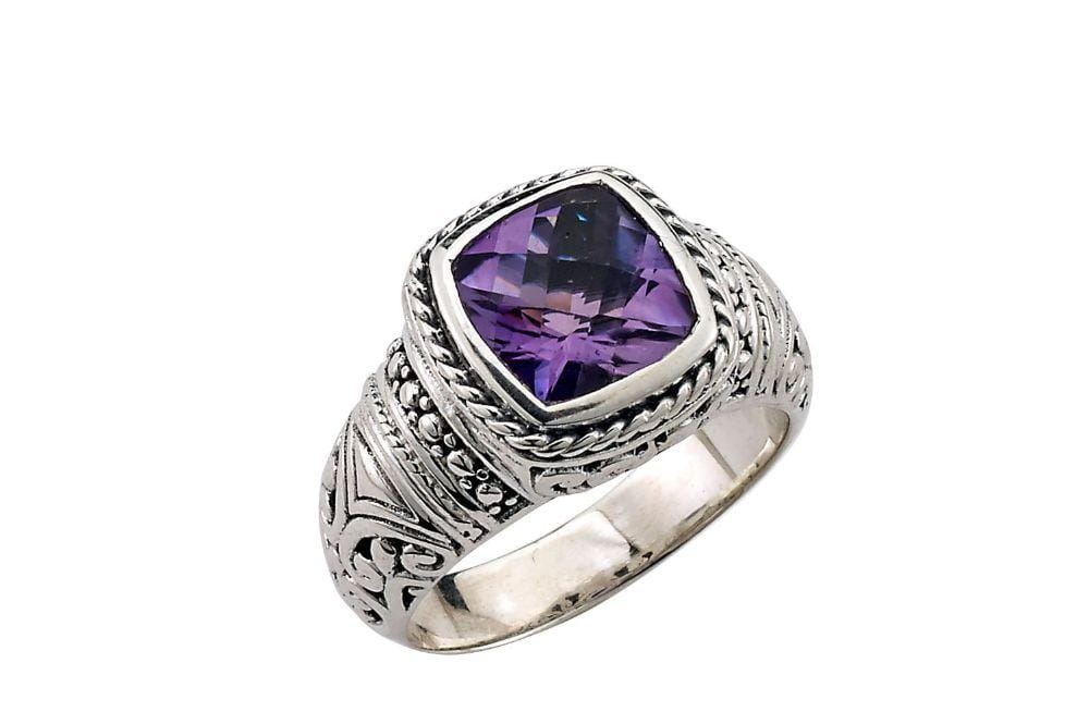 Honesty Ring- Amethyst