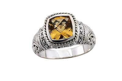 Honesty Ring- Citrine