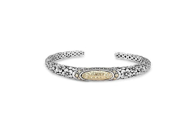 Ijen Bangle- Silver And Gold