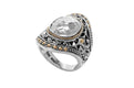Indah Ring- Silver And Gold