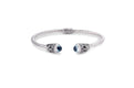 Kenanga Bangle- Blue Topaz