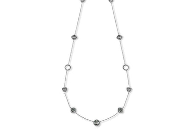 Kaba Necklace- White Topaz