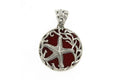 Lautang Pendant- Coral
