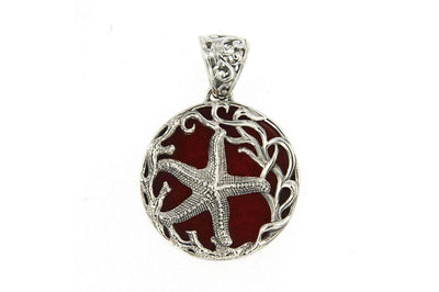 Lautang Pendant- Coral