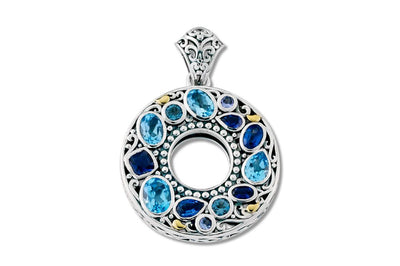 Lembogan Pendant- Blue Multi