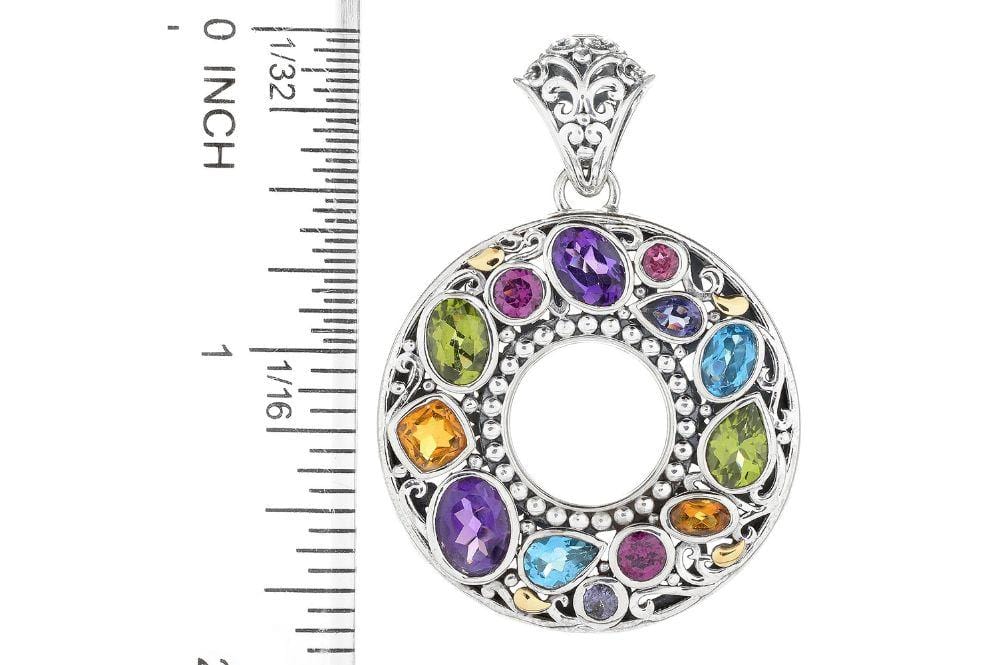Lembogan Pendant- Blue Multi