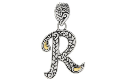 Letter R Pendant