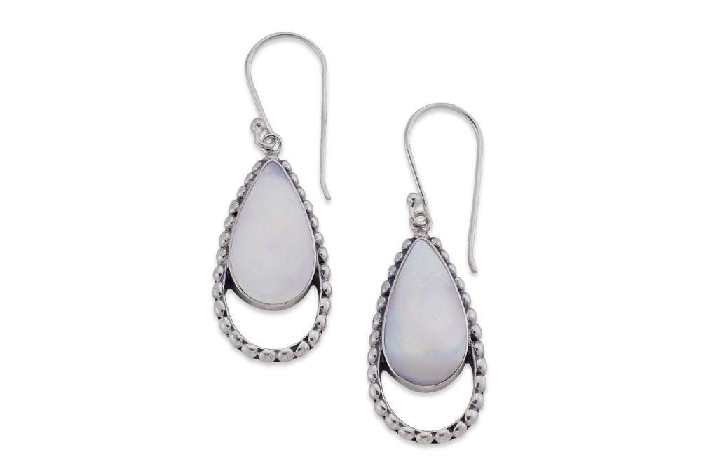 Lovina Earrings- Mother Of Pearl