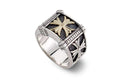 Maha Ring- Silver And Gold