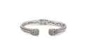 Mandapa Bangle-White Sapphire
