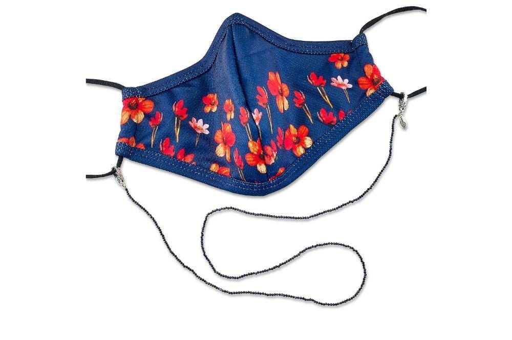 Mask Holder- Blue Sapphire